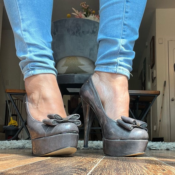 Enzo Angiolini Eabrettani platform heels - Picture 6 of 7